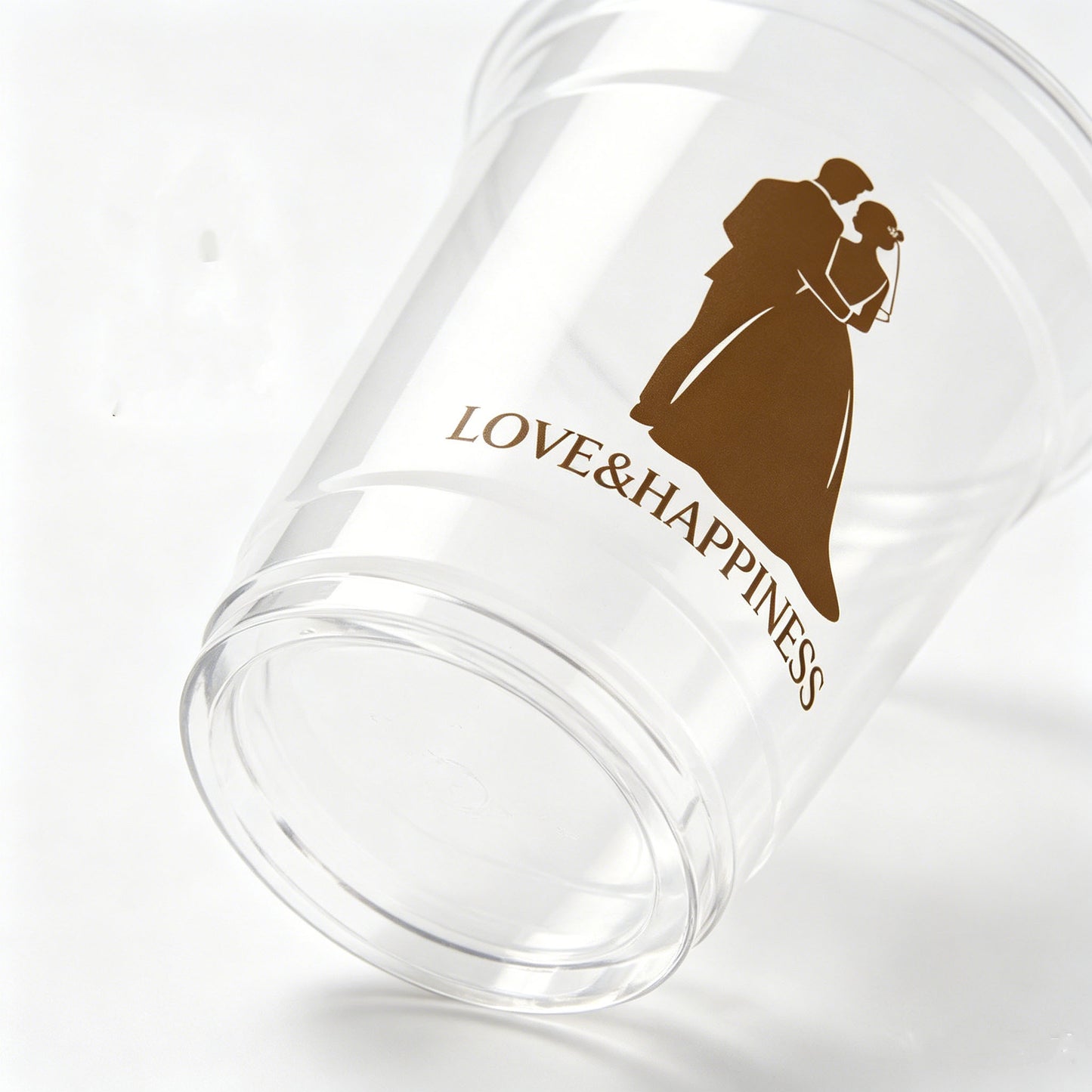 Wedding date water cup